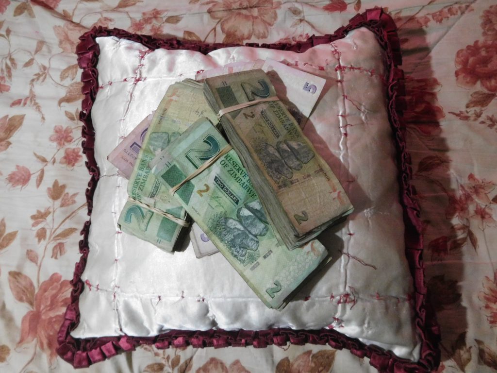 Zimbabwaans geldgebrek. Bondnotes