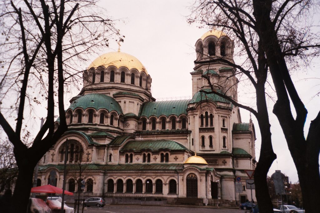 Sofia - fietsenmakers - Aleksander Nevski kathedraal