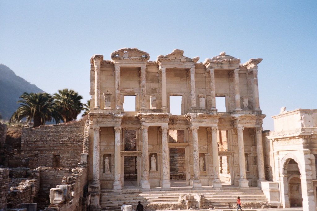 Selçuk - Efeze - Bibliotheek