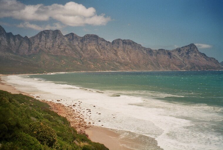Strandje in Zuid-Afrika